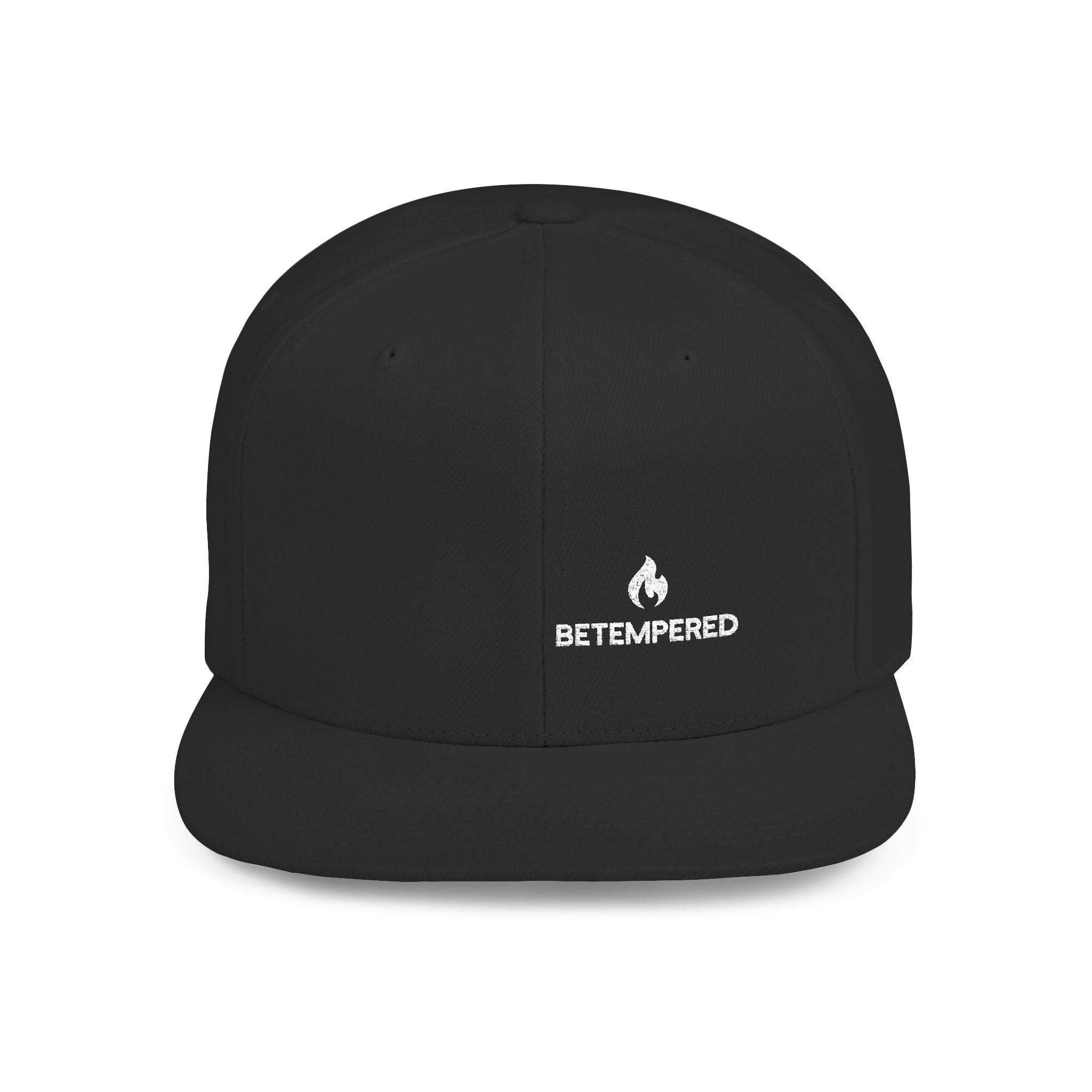 Stylish Flat Bill Snapback BeTempered Hat